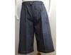 Edoten and Dyed In Small Ajiro Weave Medium Men's Shijira-ori Jinbei, Thread, Sewn, Japan, Gray, 5003GY,
