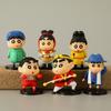Shin Chan Crayon Action Figure Model Doll Cartoon Desktop Decoration Ornaments