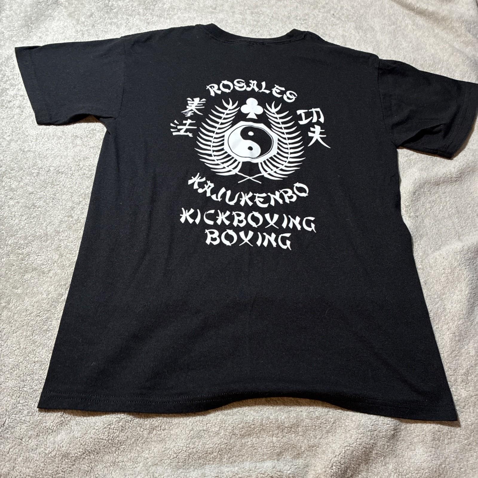 Vintage Y2K Kajukenbo Kung Fu Kickboxing Boxing Tee S Rosales Dojo Martial Arts Unisex T-Shirt XXL