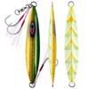 Goture Luminous Metal Jig Slow Jigging for Offshore Short Red and Set Set, Fishing, Fishing, Hairtail, Snapper, Yellowtail, Tuna, Amberjack, 150g,
