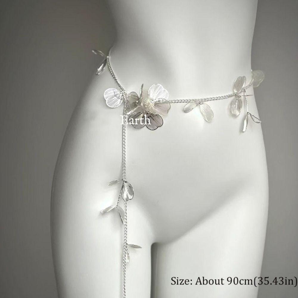 Versatile Pearl Waist Chains Elegant Hip Chain Fashion Body Jewelry  Women