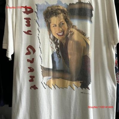 Amy Grant Summer Tour House Of Love X Large XL S Pop BAND T SHIRT TEE Vintage Washed Comfortable Unisex Slightly Stylish