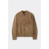 Off Season Brown Chenille Collar Cardigan Cwwaw25712brx