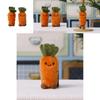 Carrot Soft Plush Doll With Cartoon Style Suitable For Backpack Decor And Giftgiving