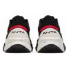 Anta DuCi4 Cushioning Slip Resistant Abrasion Resistant Low top Running Shoes Men's Black White Red 112315520-5