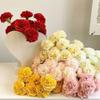 1pc Silk Artificial Carnation Flowers DIY Floral Realistic Simulation Flowers Soft Artificial Flowers Mother's Day Gift