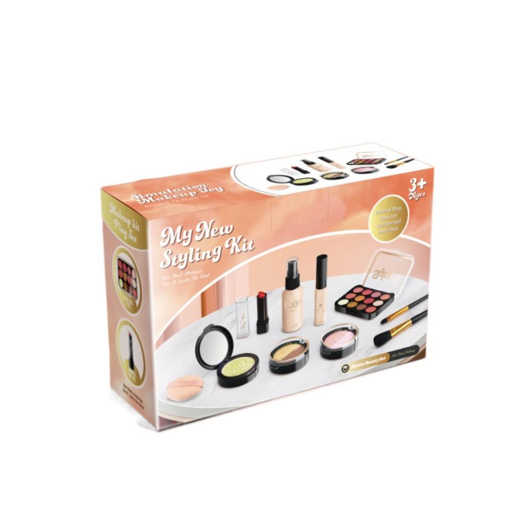 Beauty Salon Play Set Washable Makeup Kit Kids 3-5 Years Old Makeup Kit for Girls  for Kids