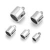 50-100pcs/lot CCB Crimp End Caps Tassel Leather Cords End Tip Beads Caps For DIY Bracelet Necklace Jewelry Making Accessories