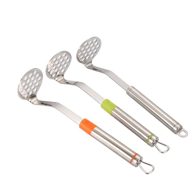 Island Miracle Stainless Steel Multifunctional Potato & Baby Food Masher