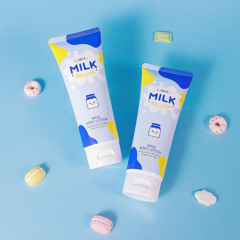 Nawilżająco-odżywczy mleczny balsam do ciała o zapachu, idealny do nawilżania i wygładzania skóry