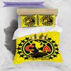 Club América 3pcs Bedding Set Duvet Cover Closure Includes 1 Duvet Cover & 2 Pillowcases for All Seasons Bedroom Home Dorm Decor
