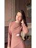 Elegant European-American Slim Fit Luxurious Long Sleeve Dress for Women - 2025 Style