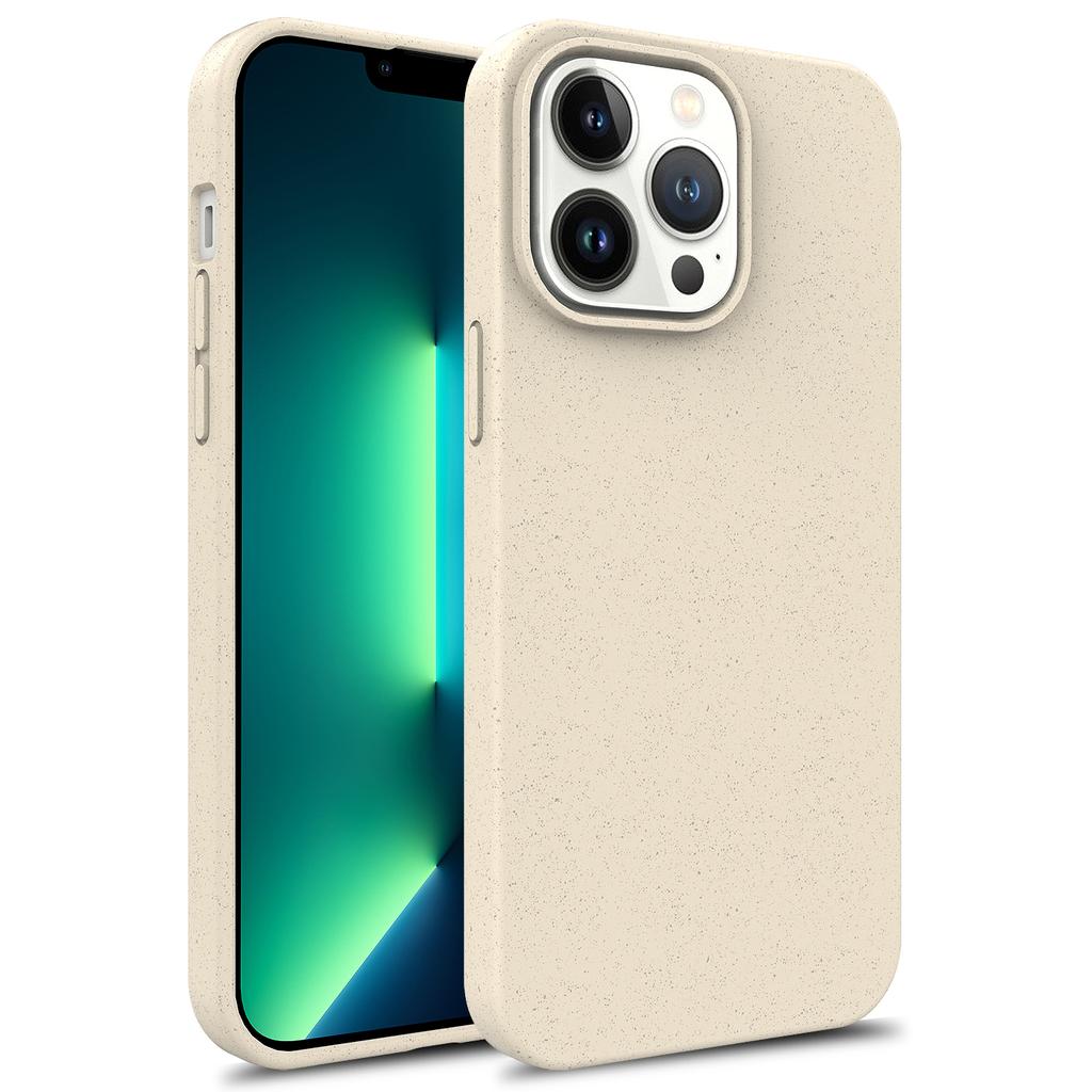 Shockproof Matte Wheat Straw Silicone Phone Case For For Iphone 17 16 1 14 Plus 12 11 13 Pro Max Mini XS X XR Eco-friendly Cover