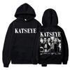 Limted Kpop Katseye Print Hoodies Vintage Trendy Men Women Y2k Hoody Sweatshirt Fleece Oversized Tracksuit Streetwear Fans Gifts