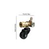 Pressure Washer Swivel Wheel Adapter Chassis Washer Swivel Wheel High Pressure Washer Pressure Washer Attachment For Pressure
