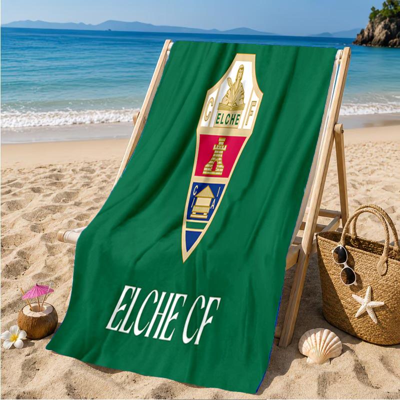 Elche Symbol Beach Towel Microfiber Beach Towel, Lightweight and Quick-Dry, for Summer Travel, Swimming Pool Fan Birthday Gift