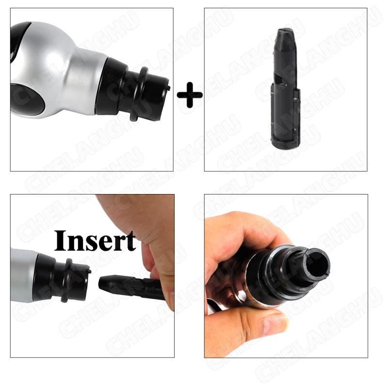 6 Speed Gear Shift Knob Fit For Peugeot 206 306 207 208 307 308 2008 3008 5008 Citroen C3 C4 DS4 Black Or Brown 2 options