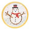 Handmade Christmas Present Ideas Mosaic Coaster DIY Kit, Festive Art Santa Wreath Acrylic Tile Supplies Snowman Pattern, Craft Kit for Adults, Holiday