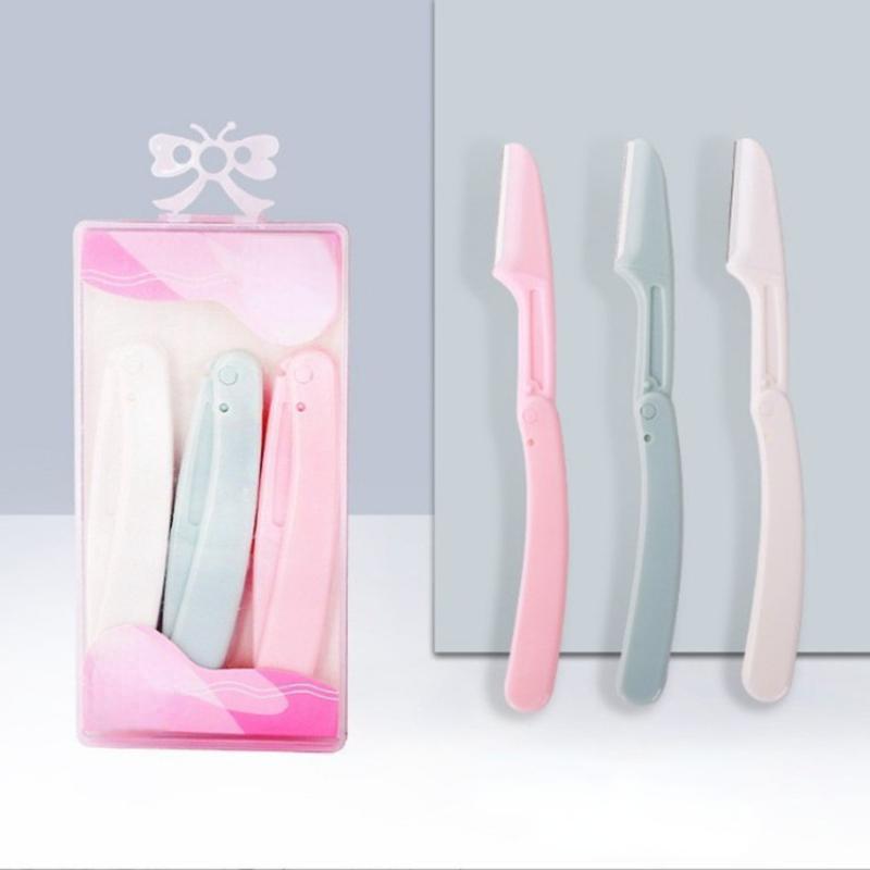 

Триммер для бровей, средство для удаления волос для женщин, средства для макияжа, средство для удаления волос на лице для женщин, карманный нож, профилировщик бровей