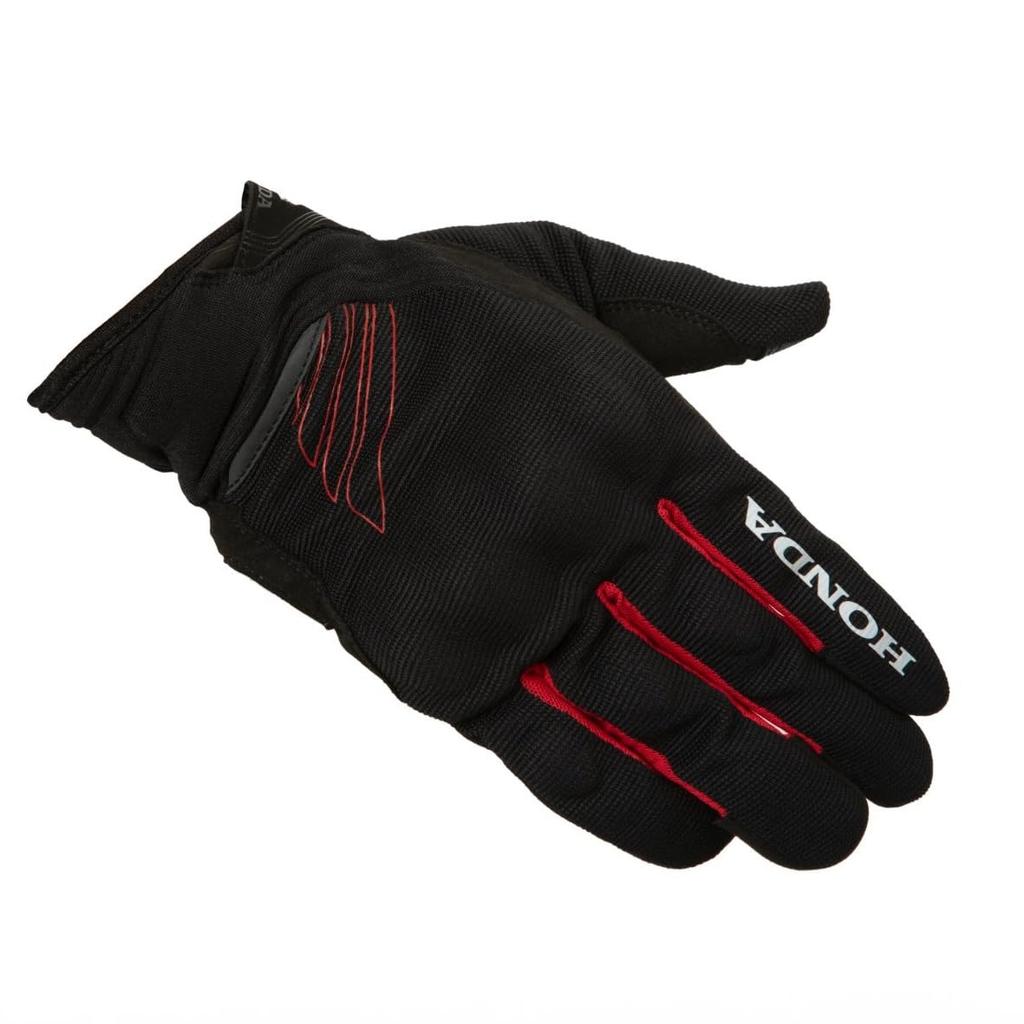 Honda Protective Mesh Size Gloves, Red, L, 0SYEJ-76B-RL