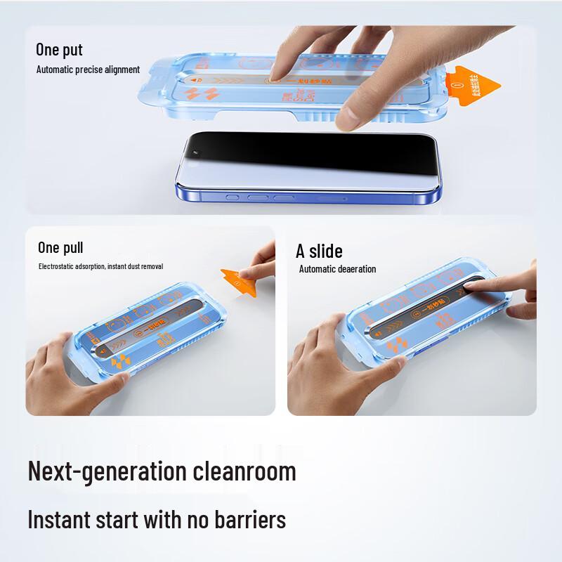 SMARTDEVIL Privacy Tempered Glass Screen Protector for iPhone 15/16 Series