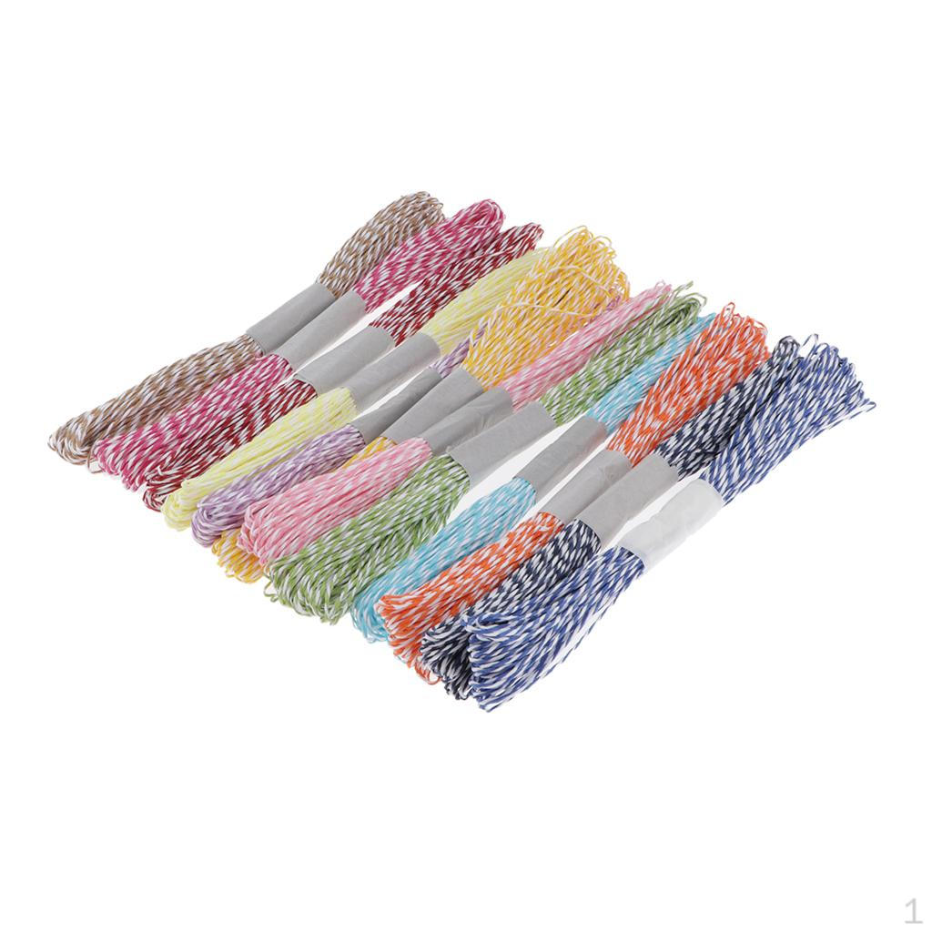 12 Colors Raffia Stripes Paper String for DIY Making Twisted /Cord/Rope, 2mm 1mm Thickness