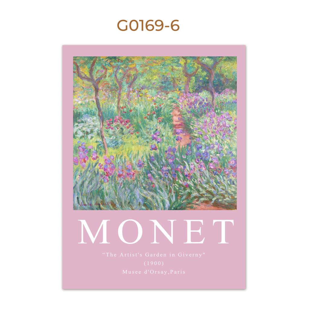 Modern Minimalist Retro Landscape Monet Hand-painted Oil Painting Wall Canvas Posters Painting Prints For Living Room Home Decor