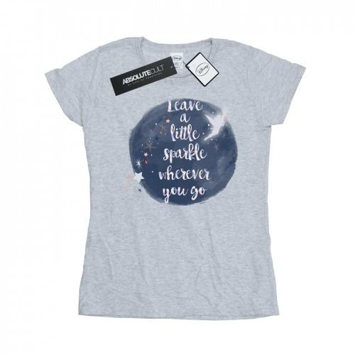Disney Womens/Ladies Tinker Bell A Little Sparkle Cotton T-Shirt