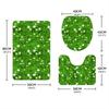 3pcs Bath Mat Set Bohemia Flower Anti-Slip Carpet Doormat Toilet Lid Toilet Seat CoverToilet Seat Mat Bath Rug Accessories