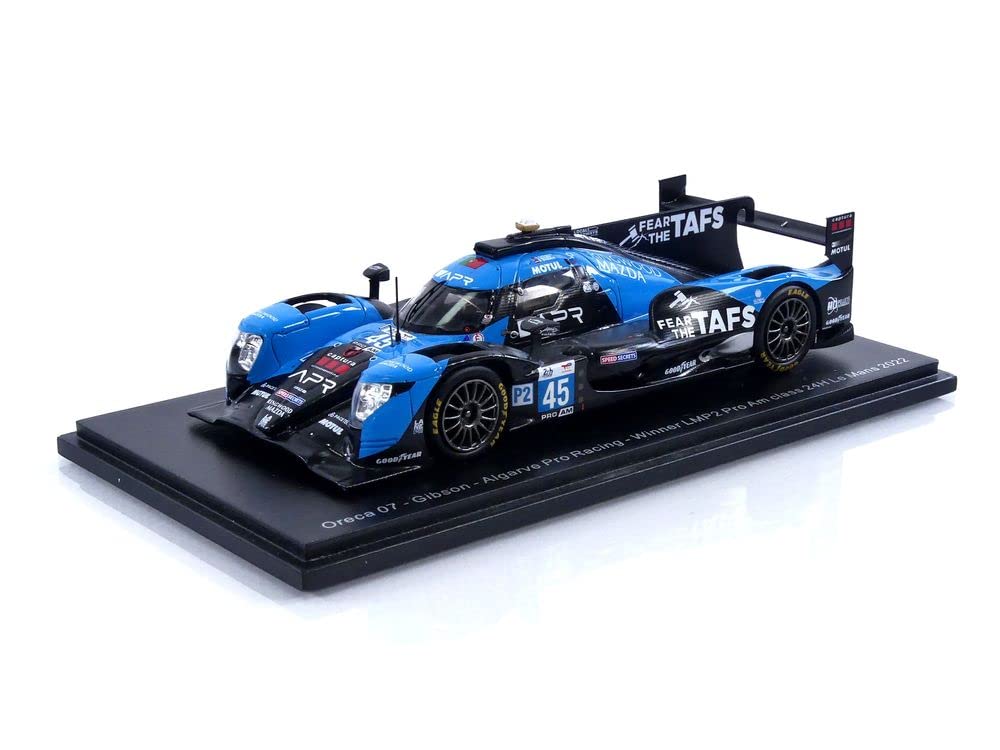 

Spark Oreca 07 Gibson Algarve Pro Racing 2022 24 часа Ле-Мана Победитель класса Binder 1/43 #45 S. Томас/Д. Аллен/Р.