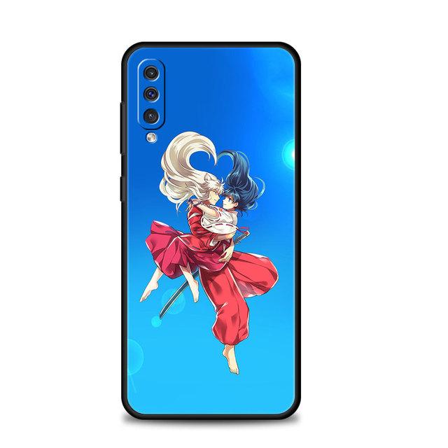 Anime drăguț Inuyasha armura moale pentru Samsung A40 A50 A70 A20s M30s A20e M31 A10 A30 A10e M12 M23 M31s M62 A10s M22 M51 Funda