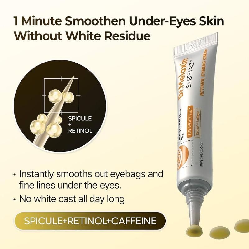Dr.Melaxin Eye Fault Retinol Øyekrem mot poser 10g