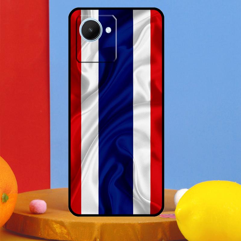 Thailand Flag Map For Realme 15 Pro 10 11 12 13 14 Pro Plus GT6 GT7 C61 C67 C63 C71 C55 C51 C65 C53 C75 Case