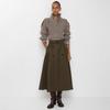 Womens Fall Vintage Short Cape Trench Coat Single-breasted Solid Color Stand Collar Casual Outerwear