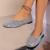 Fashion Bling Women's Shallow Flats Shoes Autumn 2025 New Fashion Elegant Sport Shoes Casual Classical Sneakers Comfort Soft Zapatillas