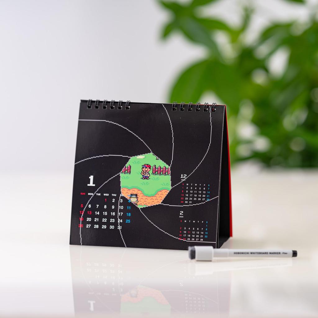 Hobonichi Whiteboard Calendar 2025 Desk (MOTHER)