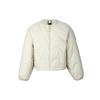 Fashionable Simple Warm Loose Cotton Jacket Women Outerwear Miracle-Alum-Brown JD1099