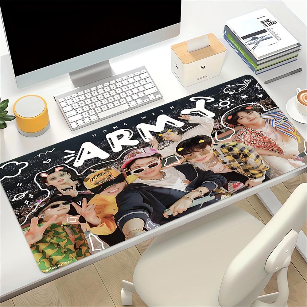 Army Home Celebration Large Gaming Mouse Pad Nonslip Rubber Base Waterproof Desk Mat For Office Pc Laptop