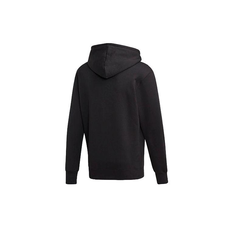 Adidas Originals Adicolor Gallery Hoodie With Abstract Elephant Print Men Hoodie Black ED9351