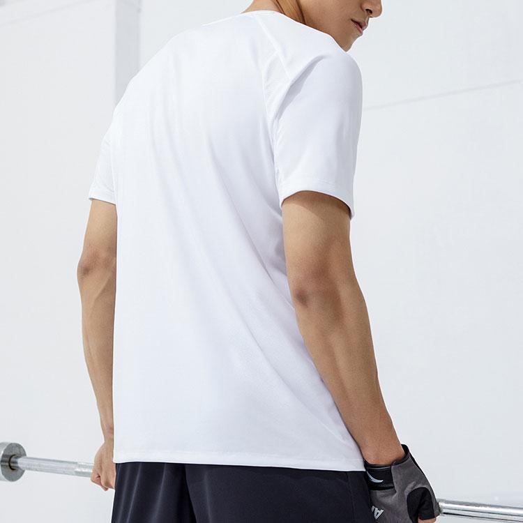 Anta Breathable Running Training Quick-Dry Shorts With Casual Sports Set Men Shorts White Black 952222201-1