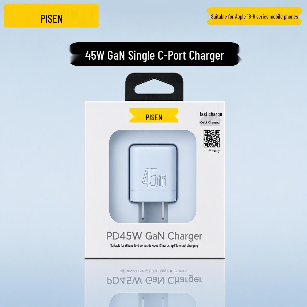 PISEN PD30W Fast Charger for Apple iPhone 14 & iPad
