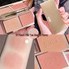 XUXU Kwiatowa Wróżka Dwukolorowy Róż Matowy Naturalny Kontur Róż Paleta Sun-Kissed Nude
