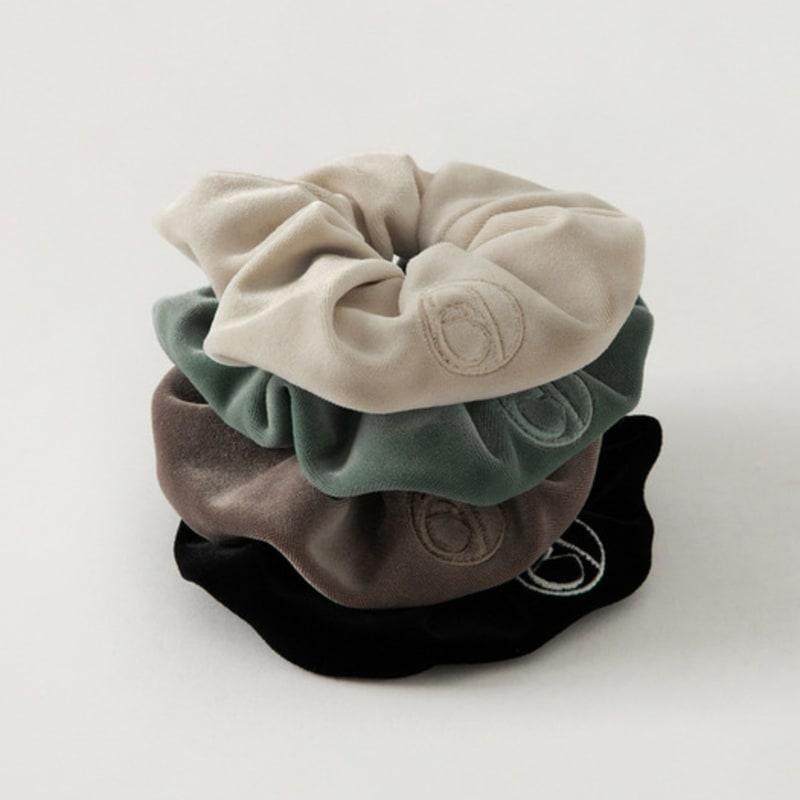 

EAAH ВЕЛЮРОВАЯ РЕЗИНКА-СКРАНЧИ (4 цвета) IVORY