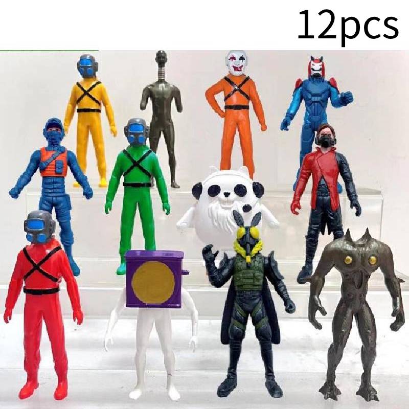 

Compan Game Lethal Handheld Figure Collection Pvc Material Collectible Figurine 12APcs