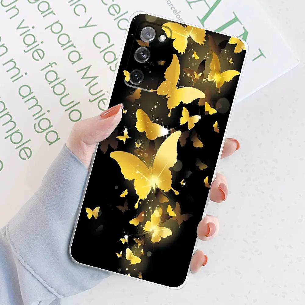 For Samsung S20 FE Case Galaxy S20 FE Wishing Bottle Transparent Cases For Samsung GalaxyS20 FE S20fe 6.5''Cover Silicone Bumper