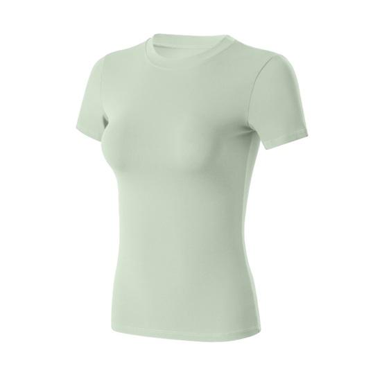

Women Yoga Clothes High Elastic Tight Fit Top Nude Feeling Comfortable Apparel for Gym Training And Daily Exercise XXL светло-зеленый