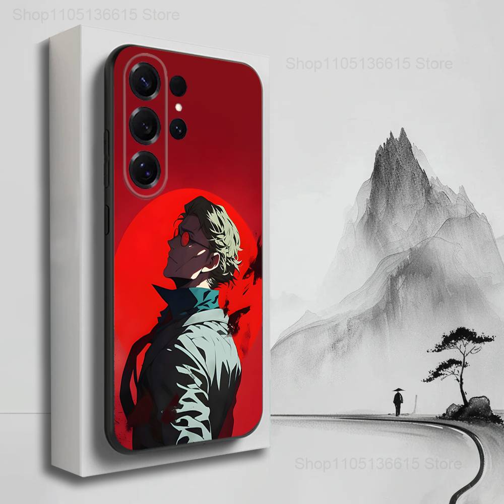 Anime K-Kento N-Nanami  Phone Case For Samsung S25,S24,S23,S22,S21,S20,S10,Ultra,Plus,Lite,FE,Soft Silicone Black Cover