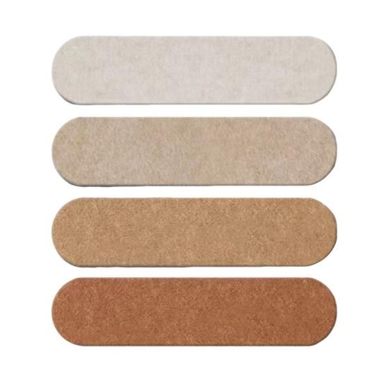 Felt Pin Board Strips Bulletin Board Home Office Wall Decor Self Adhesive Cork Board with Pins for Notes Photos Schedules