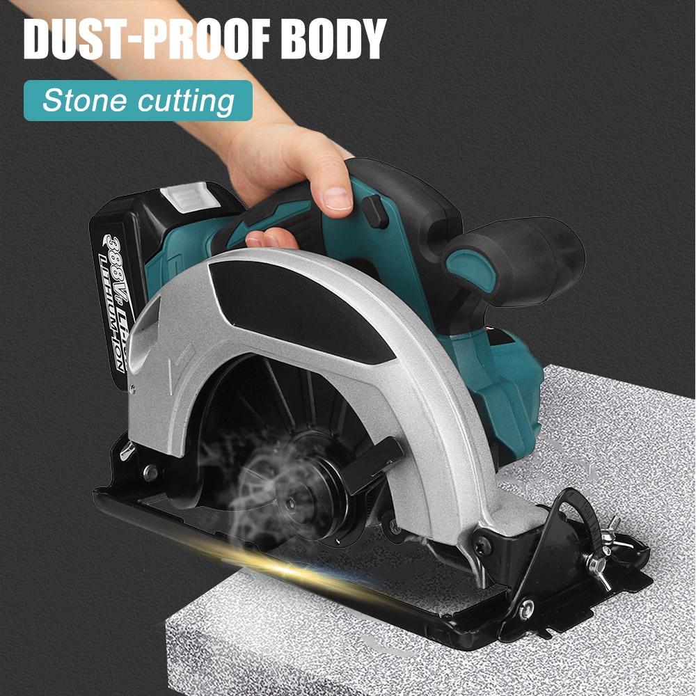 7inches 388VF 180mm Cordless Circular Saw Versatile for Woodworking Cutting  18V 22900mAh