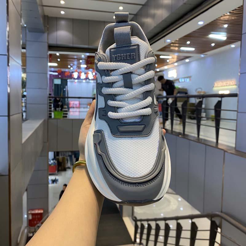 2024 Summer New Shoes for Men Sneaker Summer Breathable Knit Casual Sport Shoes Comfortable Youth Cool Lace-up Trainers